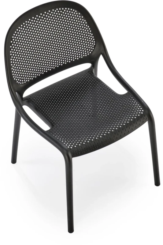 Krzesło K532 polipropylen czarny