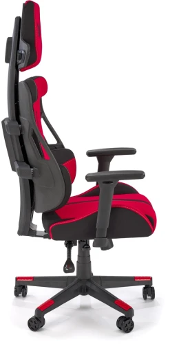 Fotel gamingowy Nitro 2 ergonomiczny do pokoju młodzieżowego czerwony/czarny