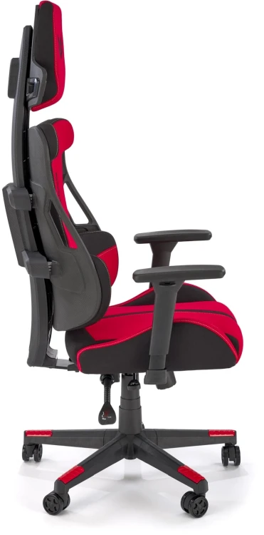 Fotel gamingowy Nitro 2 ergonomiczny do pokoju młodzieżowego czerwony/czarny