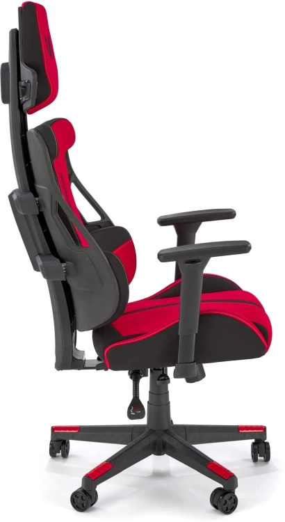 Fotel gamingowy Nitro 2 ergonomiczny do pokoju młodzieżowego czerwony/czarny