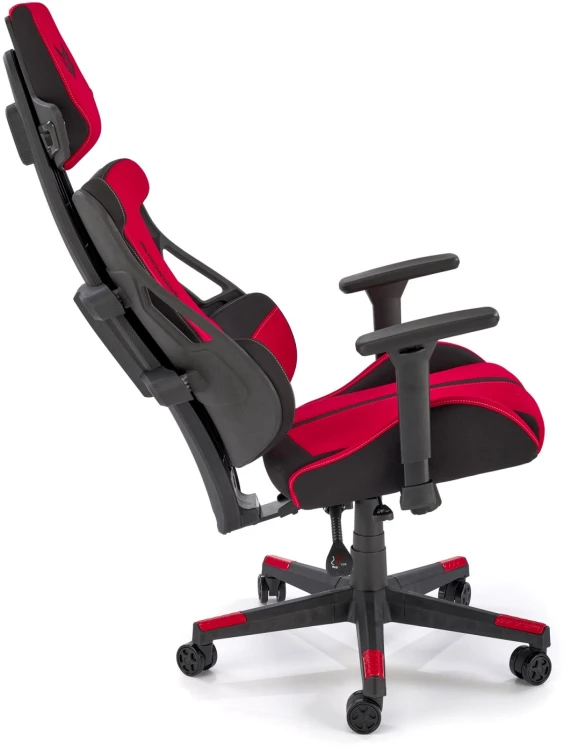 Fotel gamingowy Nitro 2 ergonomiczny do pokoju młodzieżowego czerwony/czarny