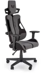 Fotel gamingowy Nitro 2 ergonomiczny do pokoju młodzieżowego popielaty/czarny
