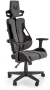 Fotel gamingowy Nitro 2 ergonomiczny do pokoju młodzieżowego popielaty/czarny