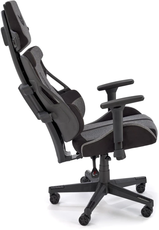 Fotel gamingowy Nitro 2 ergonomiczny do pokoju młodzieżowego popielaty/czarny