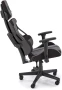 Fotel gamingowy Nitro 2 ergonomiczny do pokoju młodzieżowego popielaty/czarny