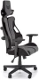 Fotel gamingowy Nitro 2 ergonomiczny do pokoju młodzieżowego popielaty/czarny