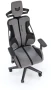 Fotel gamingowy Nitro 2 ergonomiczny do pokoju młodzieżowego popielaty/czarny