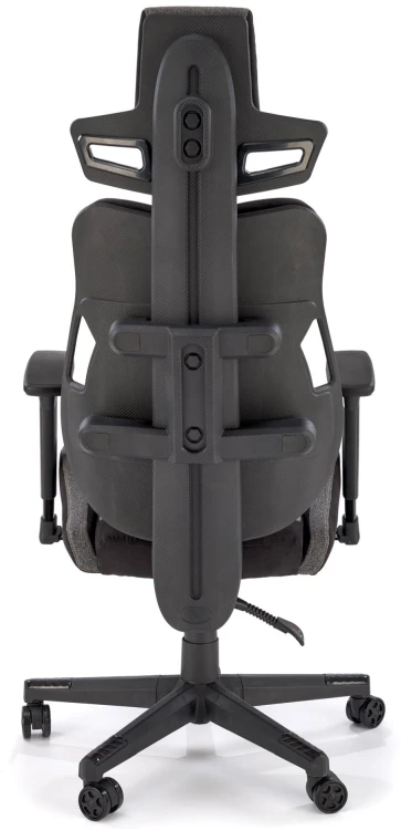 Fotel gamingowy Nitro 2 ergonomiczny do pokoju młodzieżowego popielaty/czarny
