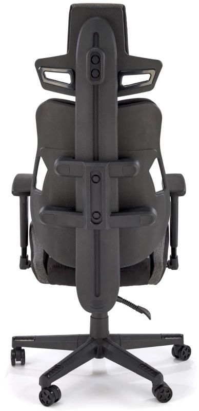 Fotel gamingowy Nitro 2 ergonomiczny do pokoju młodzieżowego popielaty/czarny