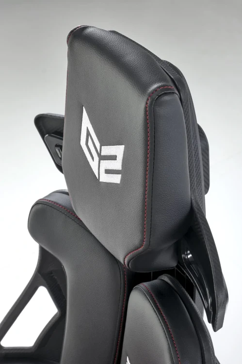 Fotel gamingowy Nitro 2 ergonomiczny do pokoju młodzieżowego czarny/czerwony