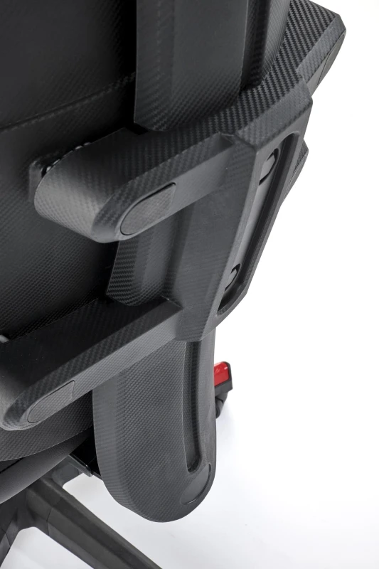 Fotel gamingowy Nitro 2 ergonomiczny do pokoju młodzieżowego czarny/czerwony