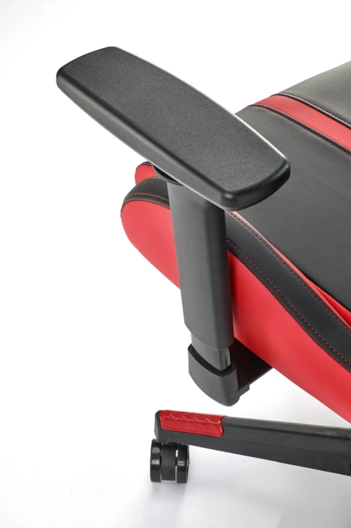 Fotel gamingowy Nitro 2 ergonomiczny do pokoju młodzieżowego czarny/czerwony