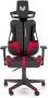 Fotel gamingowy Nitro 2 ergonomiczny do pokoju młodzieżowego czarny/czerwony