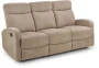 Sofa Oslo 3S z rozkładanym podnóżkiem beżowy