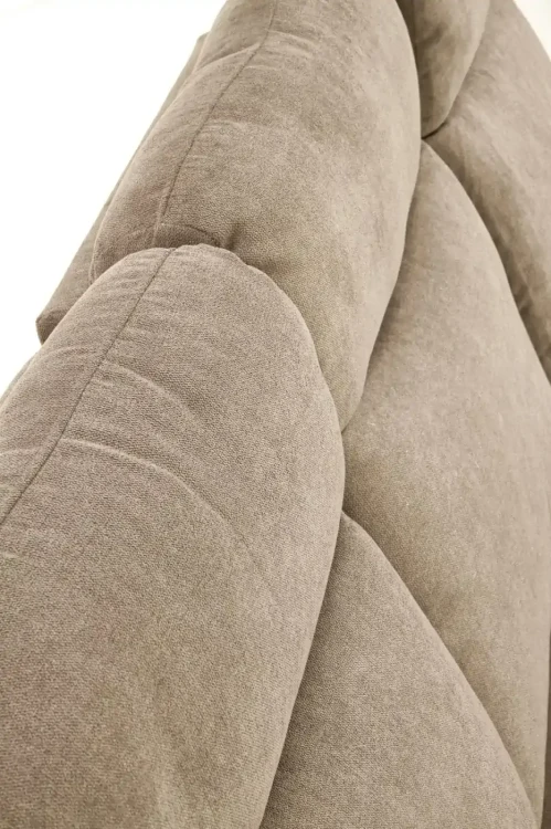 Sofa Oslo 3S z rozkładanym podnóżkiem beżowy