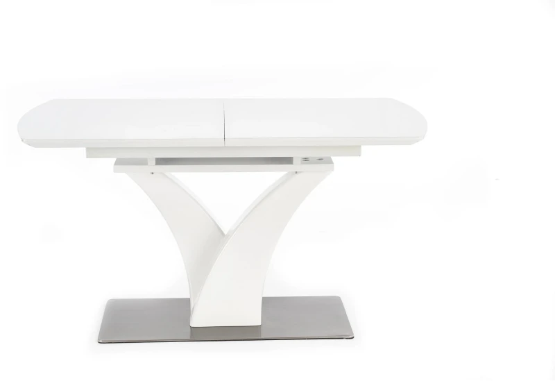 Stół rozkładany Palermo nowoczesny do jadalni 140-180 cm biały mat