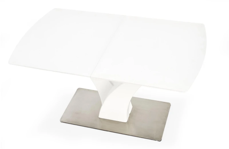 Stół rozkładany Palermo nowoczesny do jadalni 140-180 cm biały mat