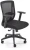 Fotel ergonomiczny Paredes z siatką obrotowy z regulacją do biura czarny