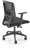 Fotel ergonomiczny Paredes z siatką obrotowy z regulacją do biura czarny