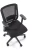 Fotel ergonomiczny Paredes z siatką obrotowy z regulacją do biura czarny