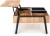 Stolik kawowy Podium z podnoszonym blatem do salonu 85 cm naturalny/czarny
