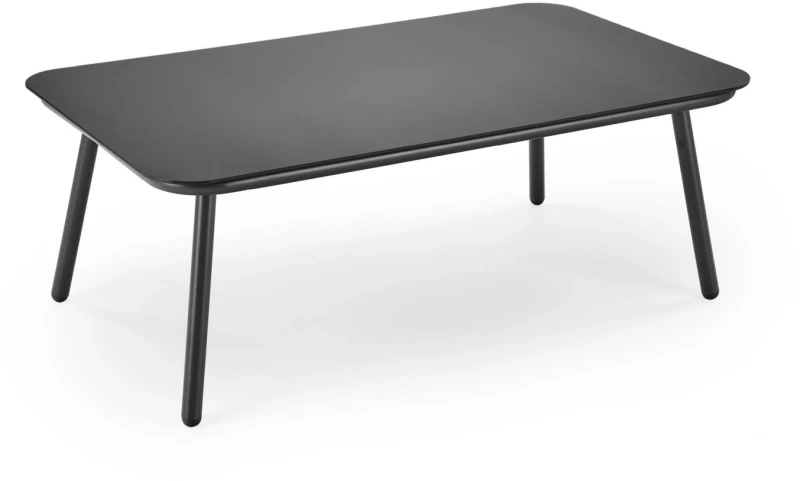Zestaw mebli ogrodowych Rocca sofa fotele ława na taras popielaty