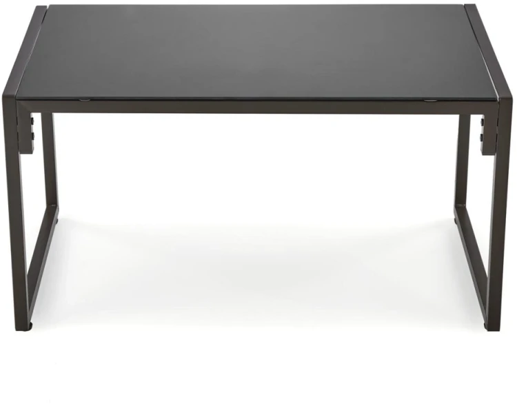 Zestaw mebli ogrodowych Shark sofa fotele ława na taras ciemny brąz/cappuccino