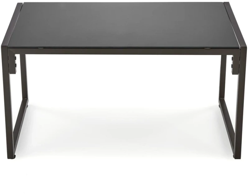 Zestaw mebli ogrodowych Shark sofa fotele ława na taras ciemny brąz/cappuccino