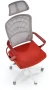 Fotel obrotowy Vesuvio 2 ergonomiczny nowoczesny do biura cynamonowy/biały