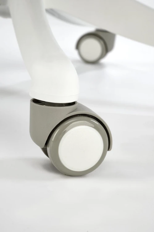 Fotel obrotowy Vesuvio 2 ergonomiczny nowoczesny do biura popielaty/biały