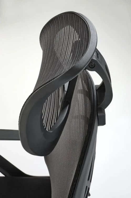 Fotel obrotowy Vesuvio ergonomiczny nowoczesny do biura czarny