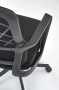 Fotel obrotowy Vesuvio ergonomiczny nowoczesny do biura czarny