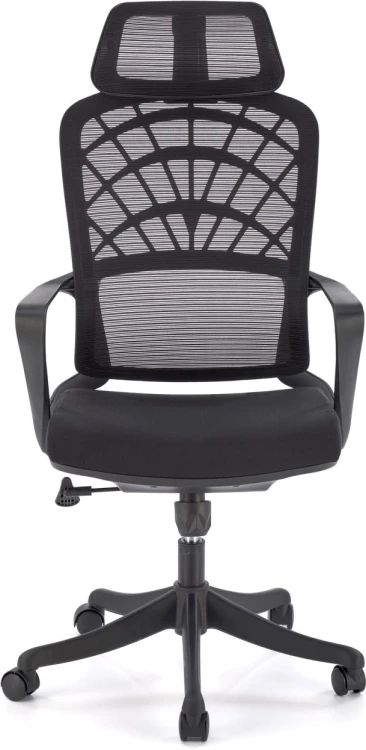 Fotel obrotowy Vesuvio ergonomiczny nowoczesny do biura czarny