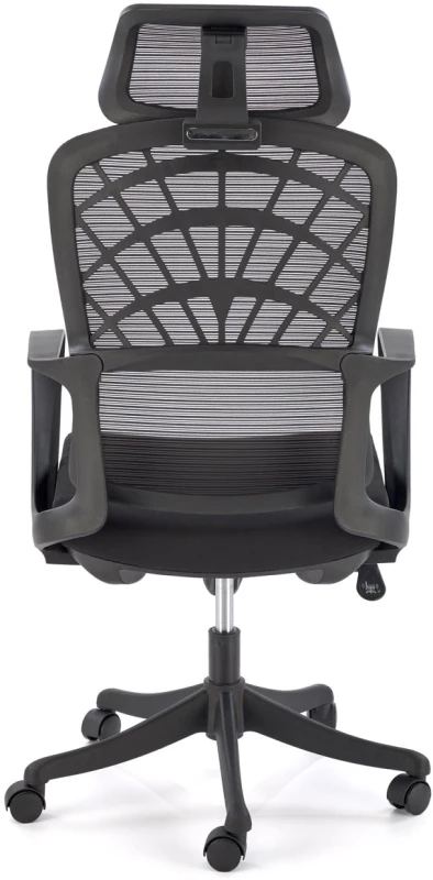 Fotel obrotowy Vesuvio ergonomiczny nowoczesny do biura czarny