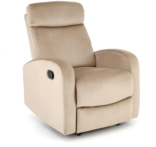 Fotel rozkładany Wonder  z funkcją bujania beżowy