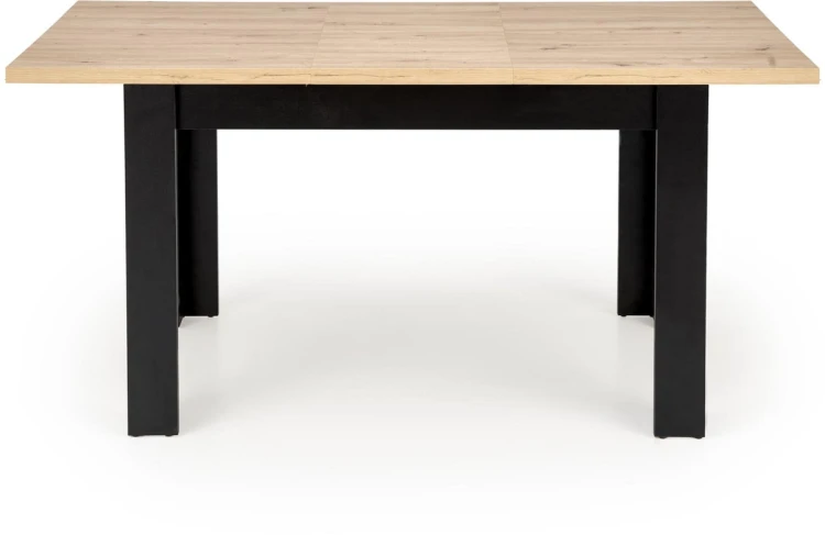 Stół rozkładany Bagio 120-160 cm dąb artisan/czarny