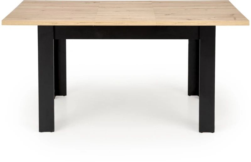 Stół rozkładany Bagio 120-160 cm dąb artisan/czarny