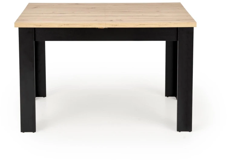 Stół rozkładany Bagio 120-160 cm dąb artisan/czarny