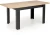 Stół rozkładany Bagio 120-160 cm dąb artisan/czarny