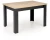 Stół rozkładany Bagio 120-160 cm dąb artisan/czarny