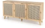 Komoda BORNEO KM-1 dąb artisan/czarny