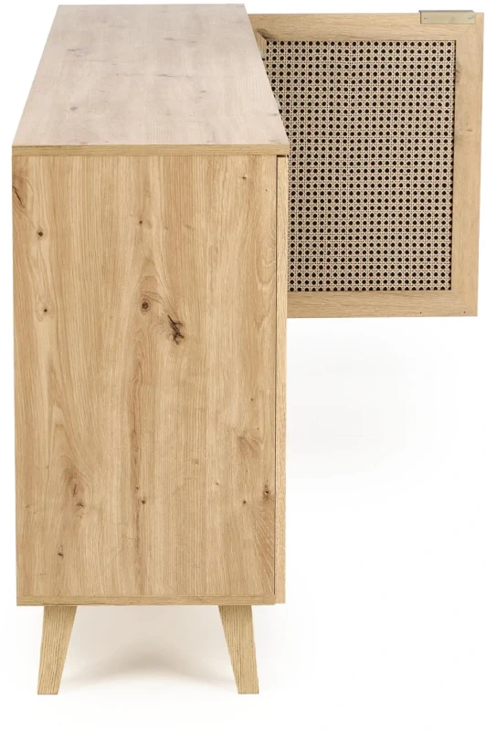 Komoda BORNEO KM-1 dąb artisan/czarny