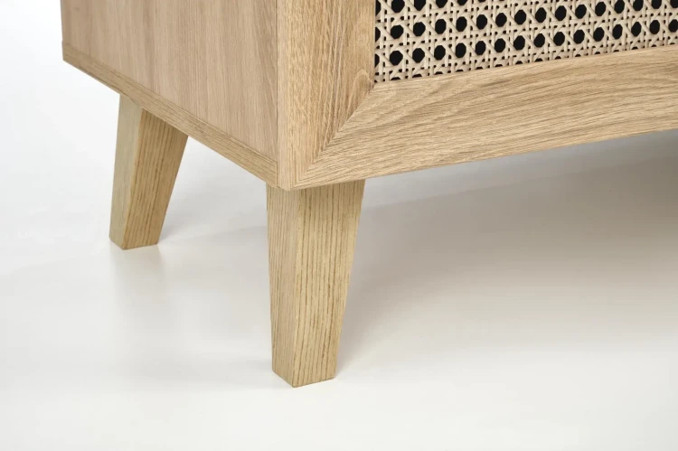 Komoda BORNEO KM-1 dąb artisan/czarny