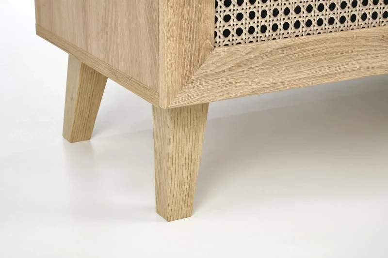 Komoda BORNEO KM-1 dąb artisan/czarny