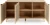 Komoda BORNEO KM-1 dąb artisan/czarny