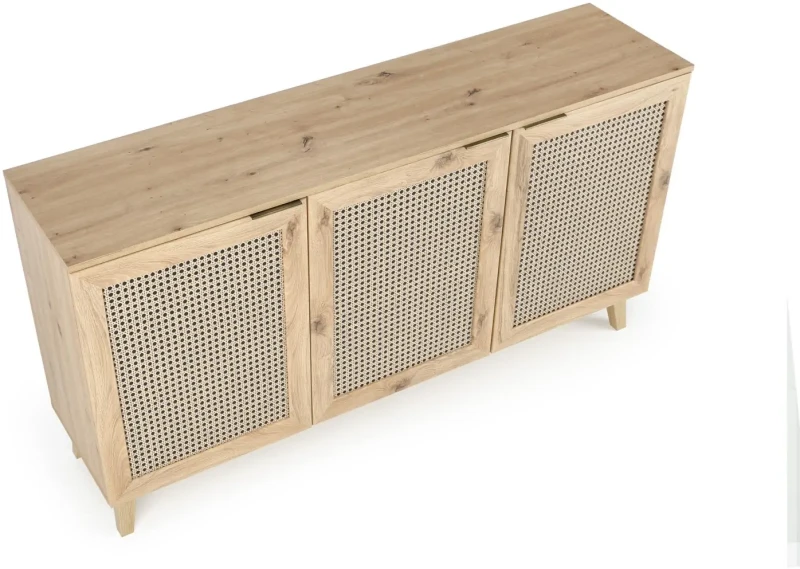 Komoda BORNEO KM-1 dąb artisan/czarny