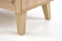 Komoda BORNEO KM-2 80 cm dąb artisan/czarny