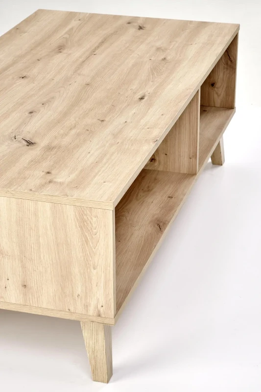 Ława stolik Borneo LAW-1 dąb artisan/czarny