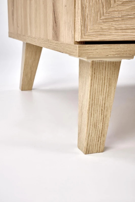 Ława stolik Borneo LAW-1 dąb artisan/czarny