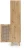 Regał BORNEO REG-1 80 cm dąb artisan/czarny